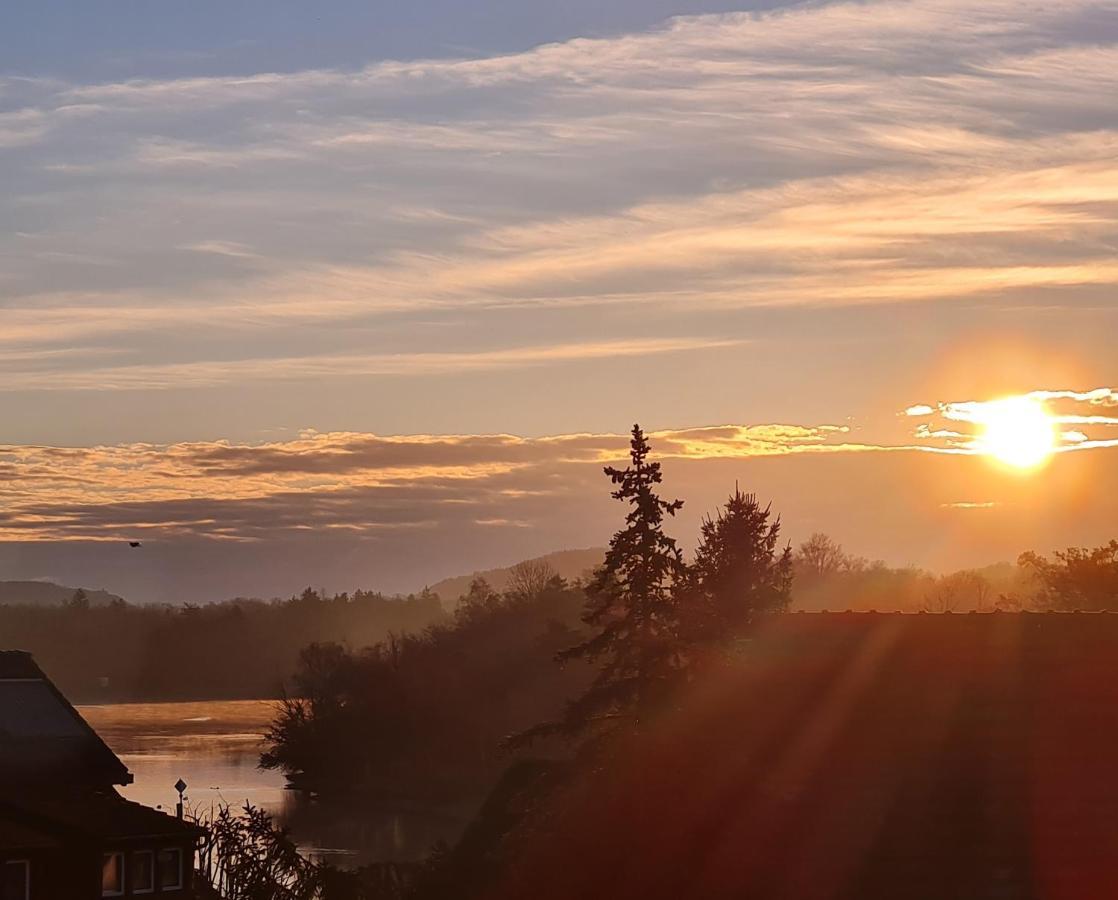 Ferienwohnung Rheinblick In Buesingen -Keine Monteure- Busingen Exteriör bild