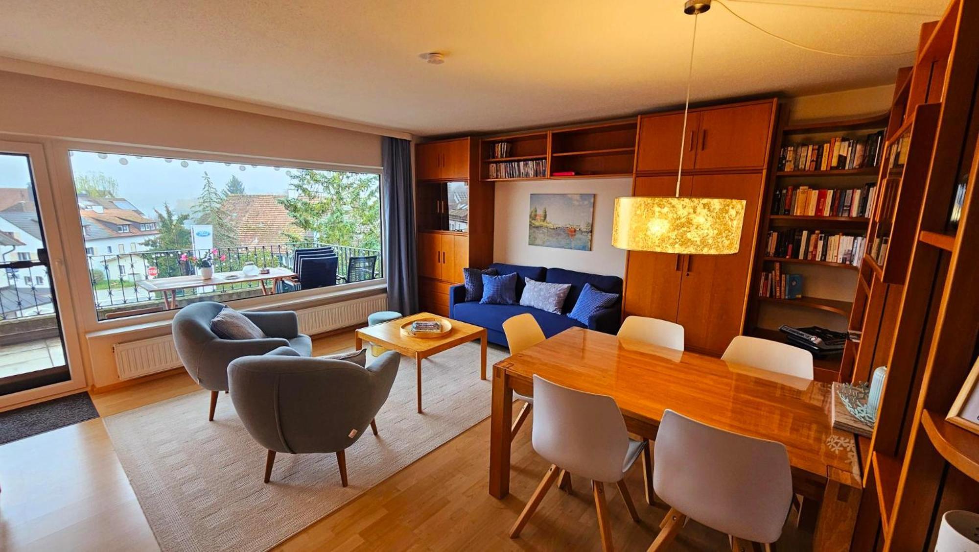 Ferienwohnung Rheinblick In Buesingen -Keine Monteure- Busingen Exteriör bild